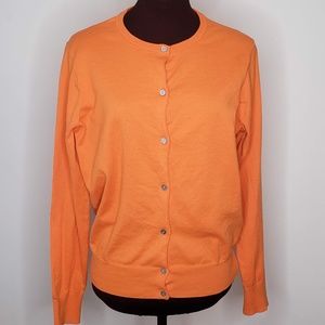 Lands End Cardigan Sweater Size M/P